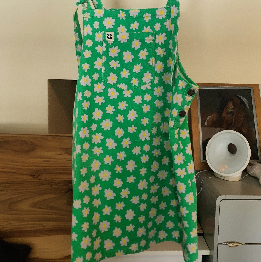 Lucy & Yak Daisy print cord dress
